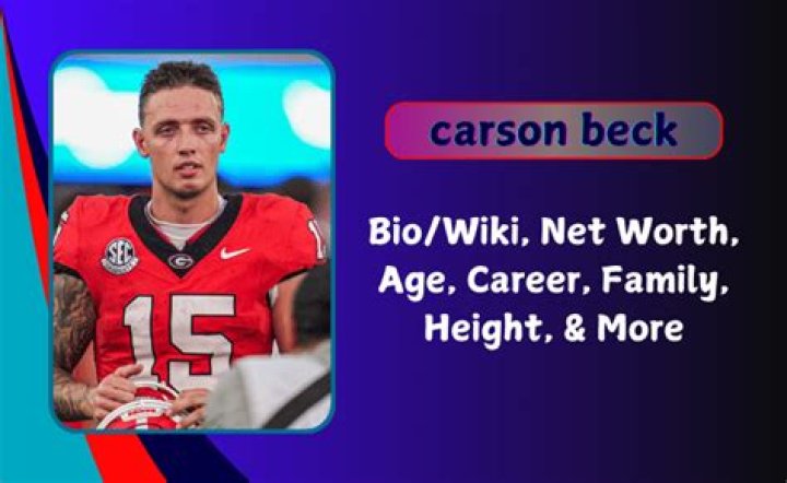 Carson Beck Height, Weight, Net Worth, Age, Birthday, Wikipedia, Who, Nationality, Biography